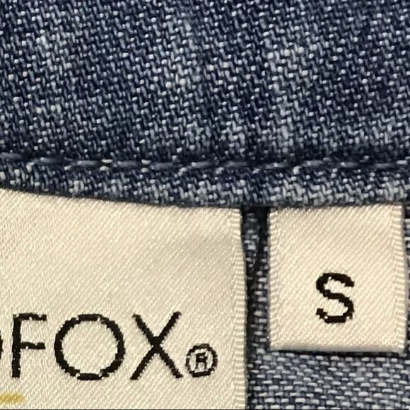 Wildfox Couture Frankie Denim Mini Skirt Sz S - Picture 8 of 9